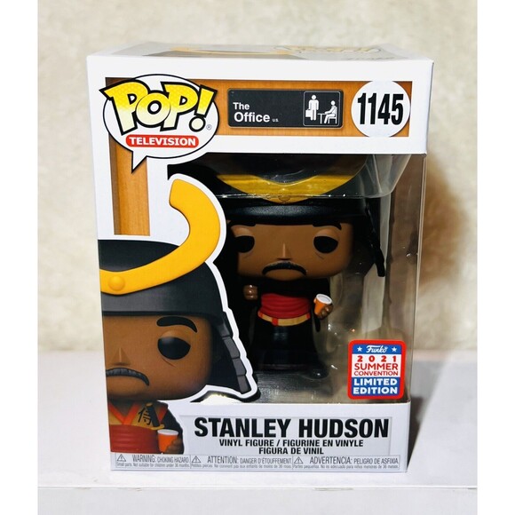 Funko Pop! The Office Stanley Hudson GameStop (GS) (Exclusive) #1145 W/Protector - Picture 2 of 7